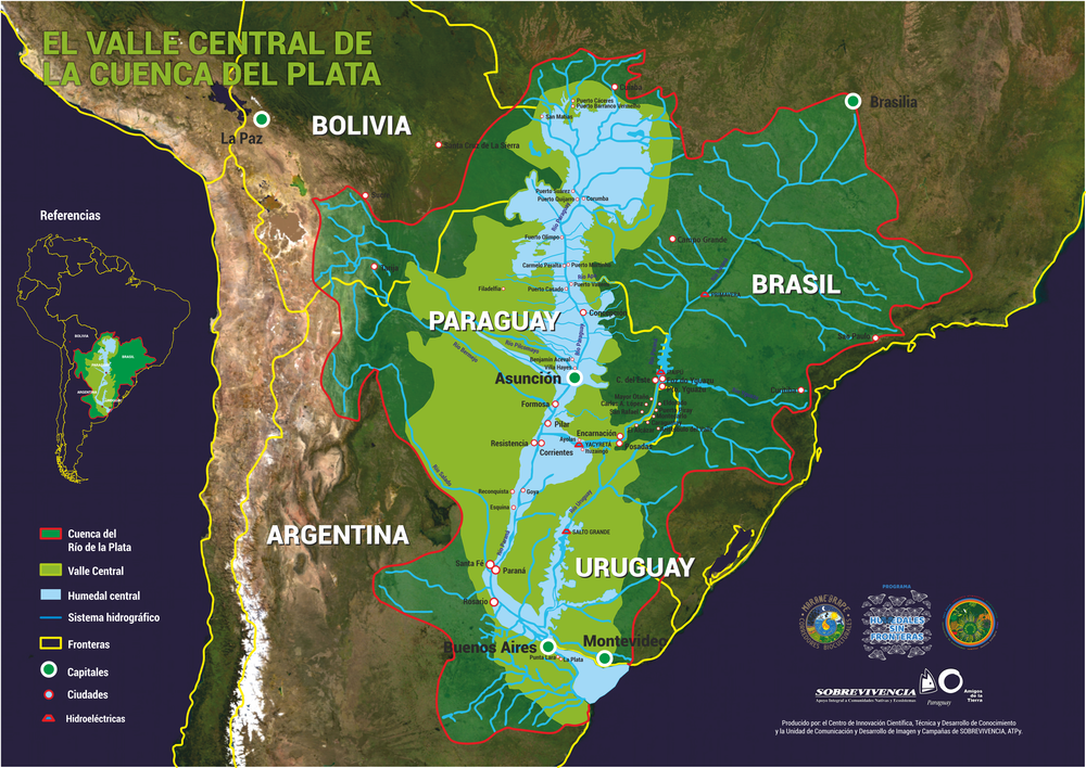 Urgente, detener derrocamientos en el río Paraguay 