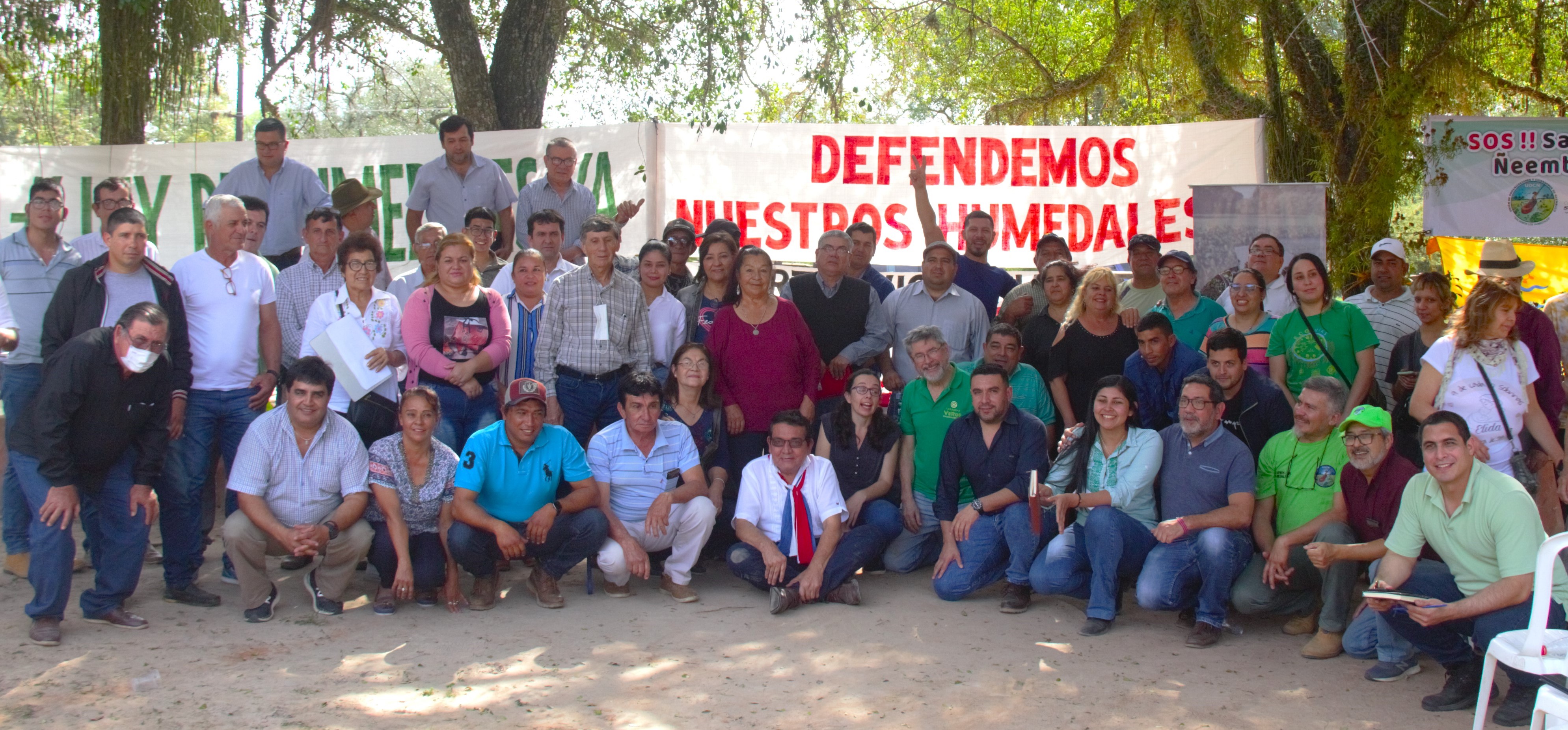 ¡GRAN DEBATE EN VILLA OLIVA DENUNCIANDO LA DESTRUCCIÓN DE LOS HUMEDALES!