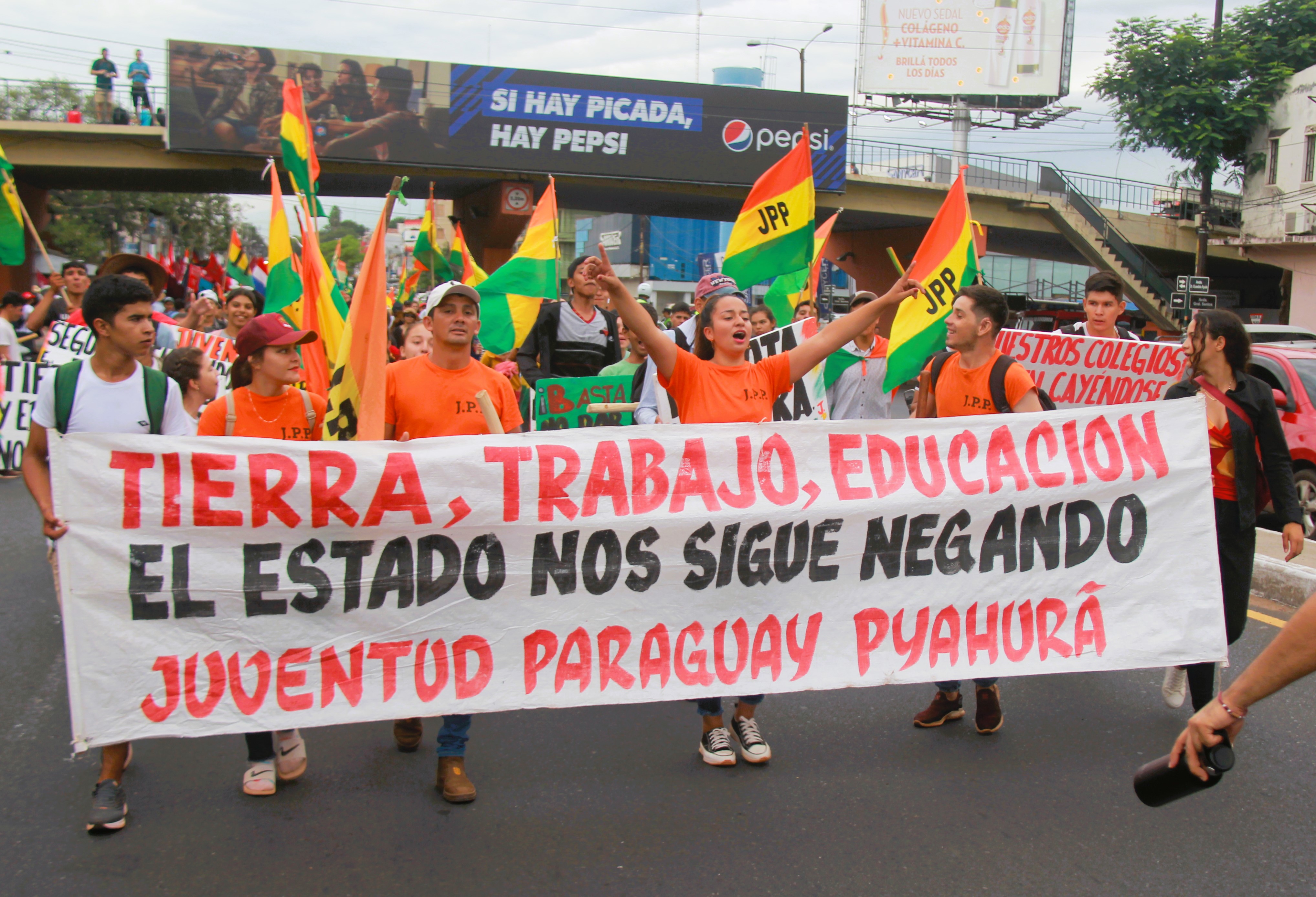 Hoy realizamos la XXX Marcha Campesina, Indígena y Popular con el inspirador lema “Todo pasa por la Tierra”